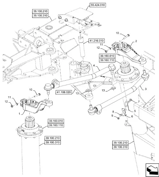 944028242 - тяга рулевая
