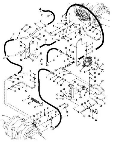 353607A3 - Шланг гидр. мостов 500сер. TJT9/St.