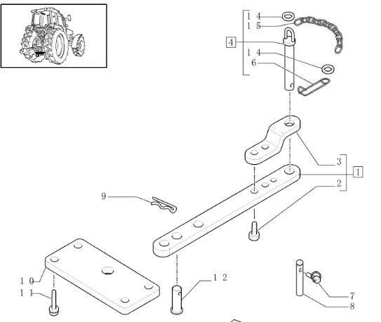 87566048 - Тяга без наконечников